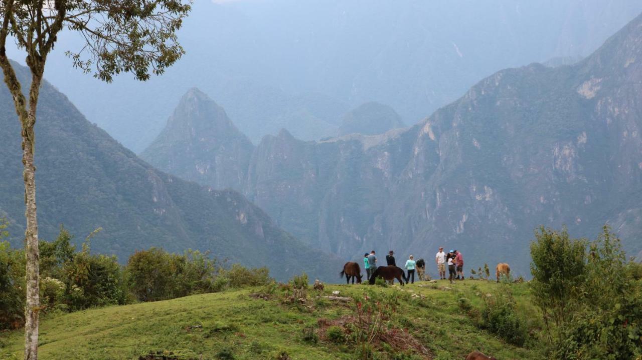 Llactapata Lodge Overlooking Machu Picchu - Camping - Restaurant Salcantay Exterior foto